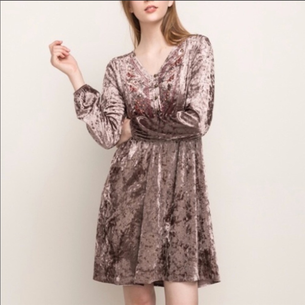 •Velvet Dress•